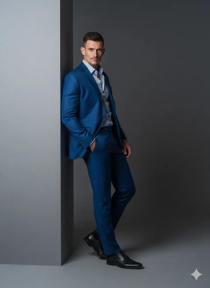 Avatar de un hombre ejecutivo creado con Inteligencia Artificial